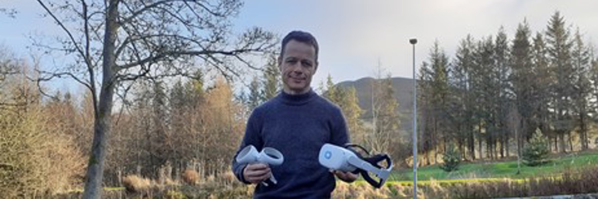 Galashiels-based business holding the world’s first virtual reality device for better understanding of what someone with dementia experiences
