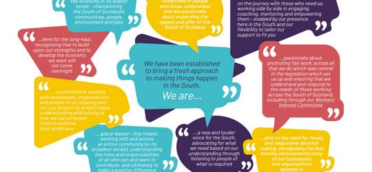 A picture of quotes showing How we are different