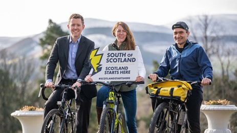 New 250-mile coast to coast cycle route being named in homage to South of Scotland pedal-bike pioneer
