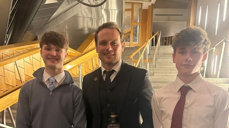 Scottish Parliament SOSE reception