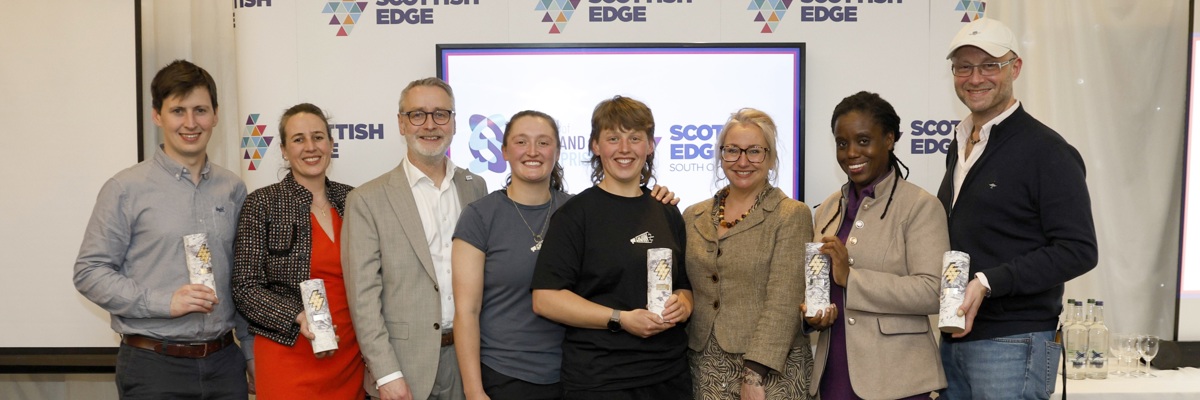 Scottish EDGE South East winners with SOSE and Scottish EDGE representatives