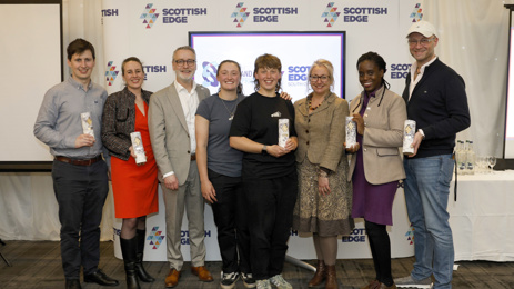 Scottish EDGE South East winners with SOSE and Scottish EDGE representatives