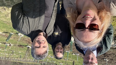 Jane Morrison-Ross & Martin Valenti represent SOSE at first planting of Center Parcs Trees 