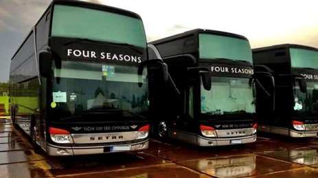 Three Four Seasons tour buses