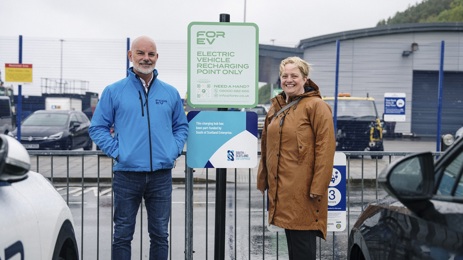 new ev charging point