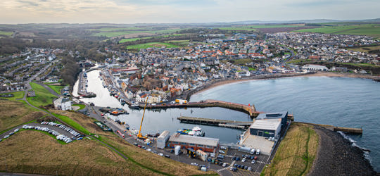 Eyemouth harbour