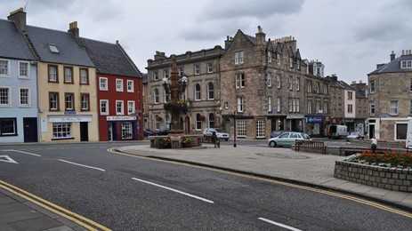 Outside view of Jedburgh building