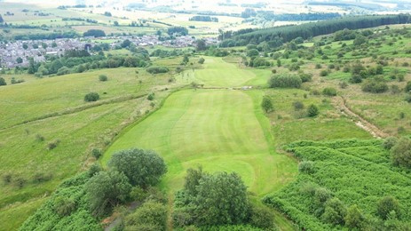 Ariel view of Holm Hill