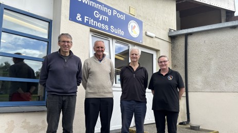 Kirkcudbright Swimming Pool staff and volunteers