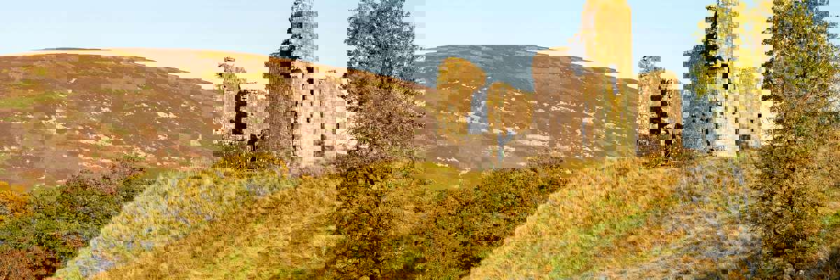 photo of landscape from south of Scotland